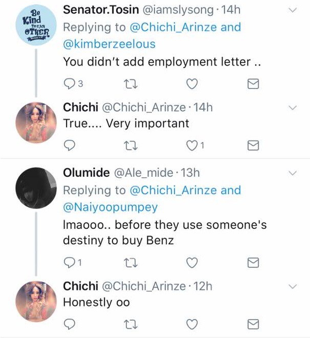 'If you want to ask me out, please tender your employment letter, ID card & letter of recommendation from your boss' - Nigerian Lady