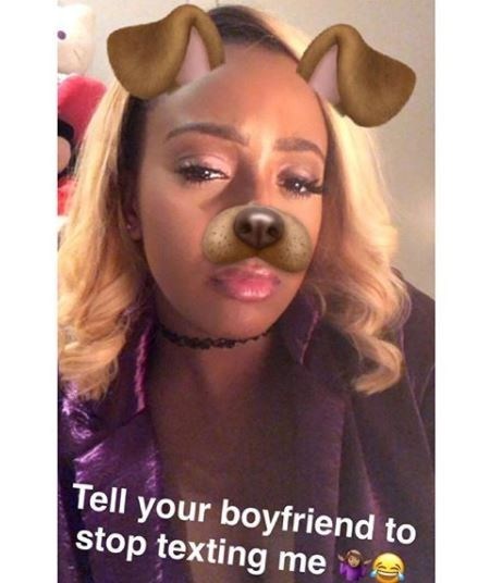 "Tell your boyfriend to stop texting me" - DJ Cuppy throws shade