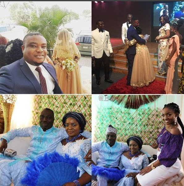 Singer, Simi's mother remarries, as she plays the chief bridesmaid role to her mom