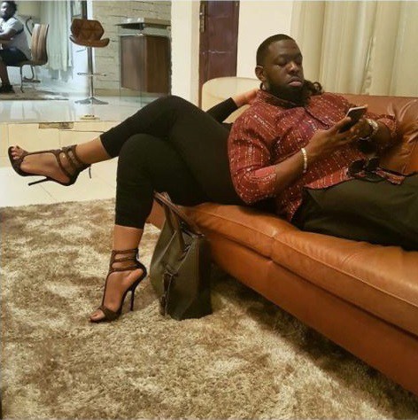 Singer Timaya Pictured With An Unknown Curvy Lady.
