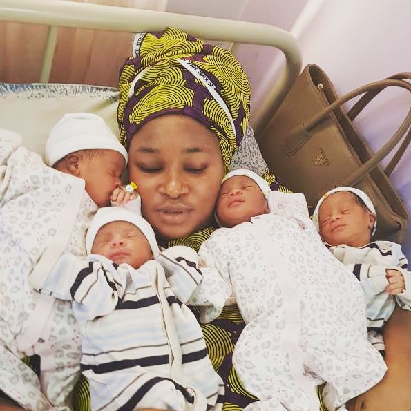 Woman gives birth to quadruplets after she was called 'a barren woman'
