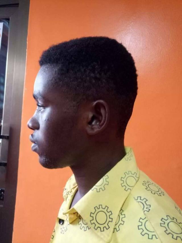 Student beaten mercilessly by his teacher for leaving his hair bushy (photos)