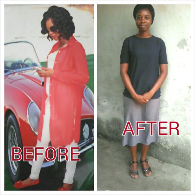 'I worked for Devil for 25 years' - Born again Lady shares before & after pics