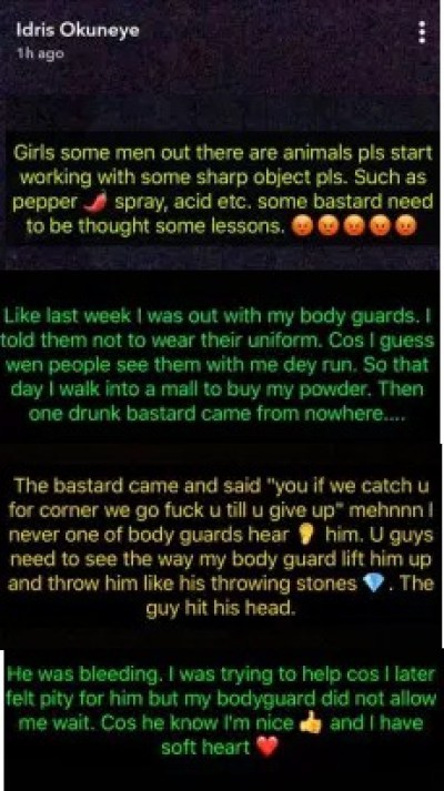 Bobrisky narrates how he was sexually harassed by a man in Lagos, advise girls to always go out with acid.