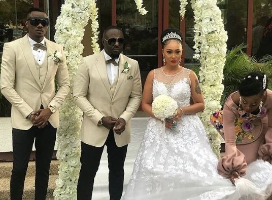 Jim Iyke and Rosaline Meurer wed In 'Yoruba Demons' (Photos)