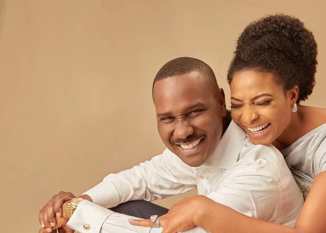 Ex-Beauty Queen, Ibidun Ighodalo And Her Hubby, Ituah Celebrate 11th Wedding Anniversary.