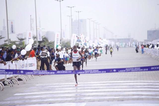 BREAKING: Kenyan Athlete, Kiprotich Wins Lagos City Marathon.