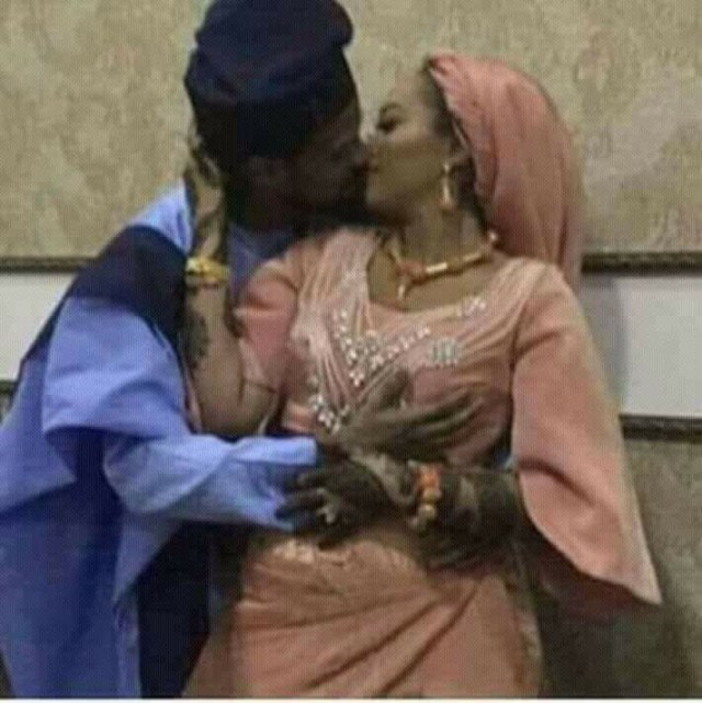 Atiku's Media consultant reacts to photo of Governor Ajimobi's son kissing and fondling his new wife.