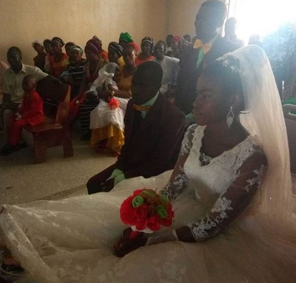 Power Of Love: Nigerian Lady Marries In Benue Hospital, a day after she was hit by a truck.