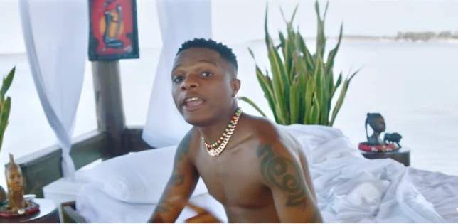 10 hot photos of Wizkid and Tiwa Savage from 'Fever Video'