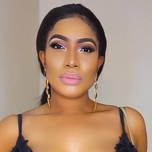 Actress, Chika Ike flaunts major cleavage in new photos