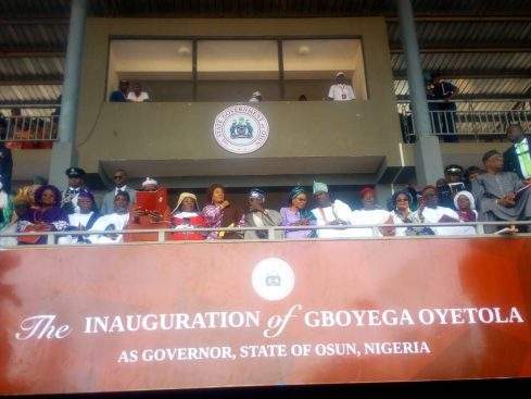 Gboyega Oyetola sworn in as the new Governor of Osun State (photos)