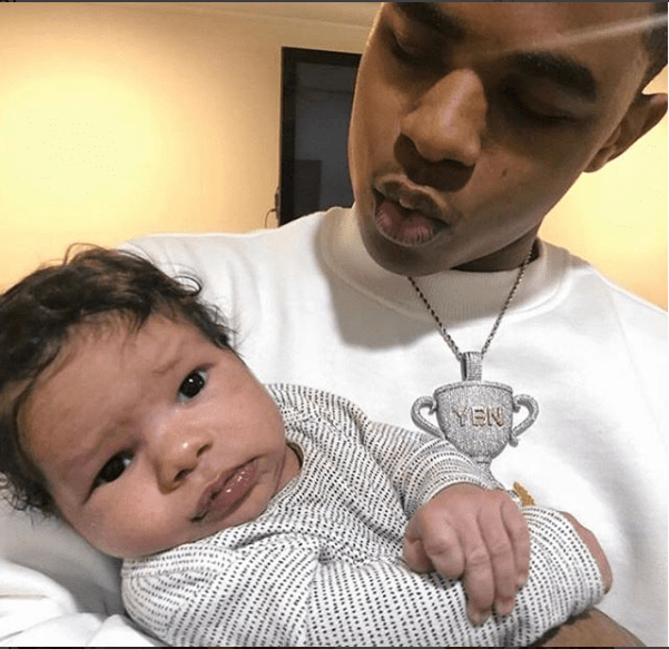 Blac Chyna's ex-boyfriend YBN Almighty Jay, 19, reveals his son to the world (Video)