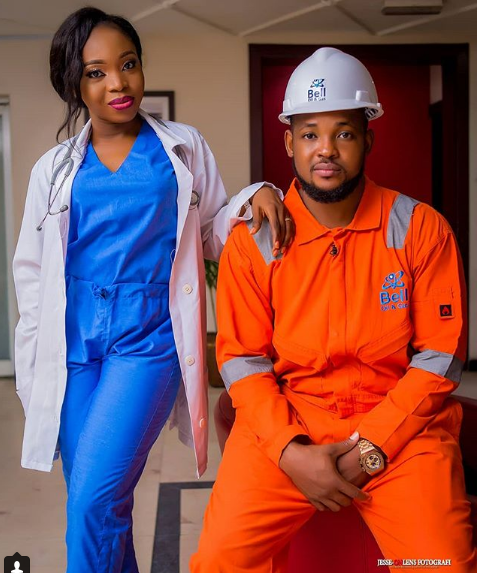 Beautiful pre-wedding photos of an engineer and his doctor bride-to-be