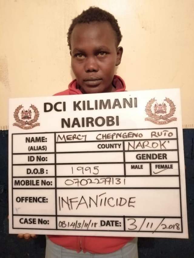 22-year-old Kenyan mother strangles her baby, disposes body at dumpsite