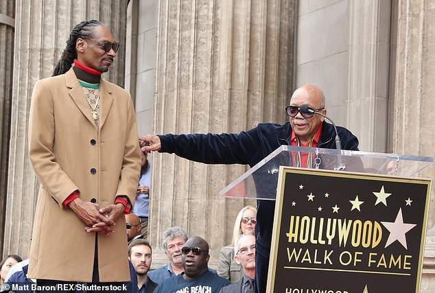 Snoop Dogg gets a star on Hollywood walk of fame (Photos)