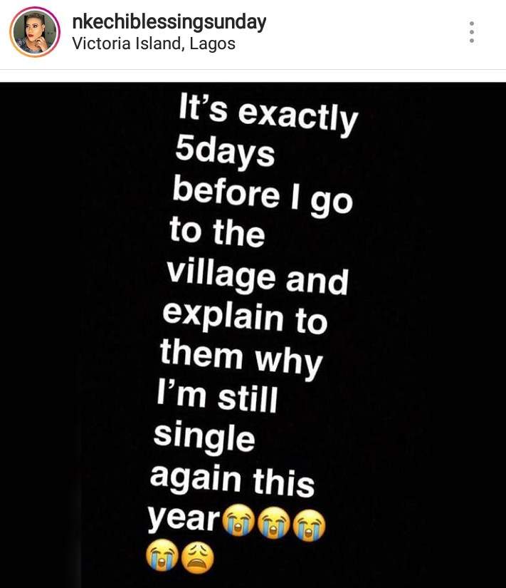 Actress, Nkechi Sunday is scared of travelling to her village for christmas and here's why.