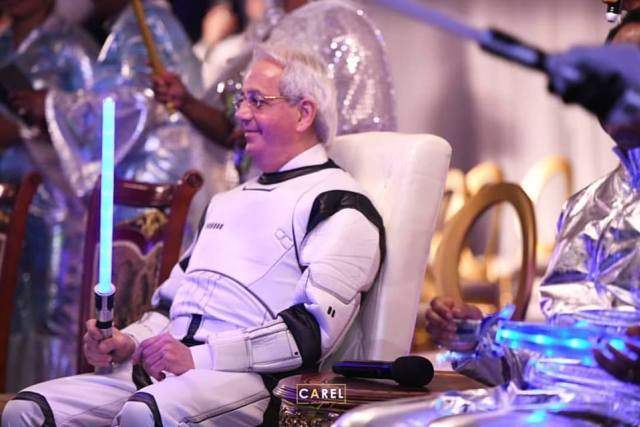 Photos From Pastor Chris Oyakhilome's 55th Astronaut-Themed Birthday Party