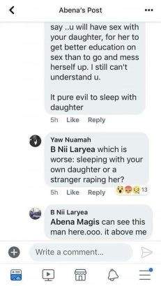 It is better to have sex with your daughter than a stranger rape her - Ghanaian man says