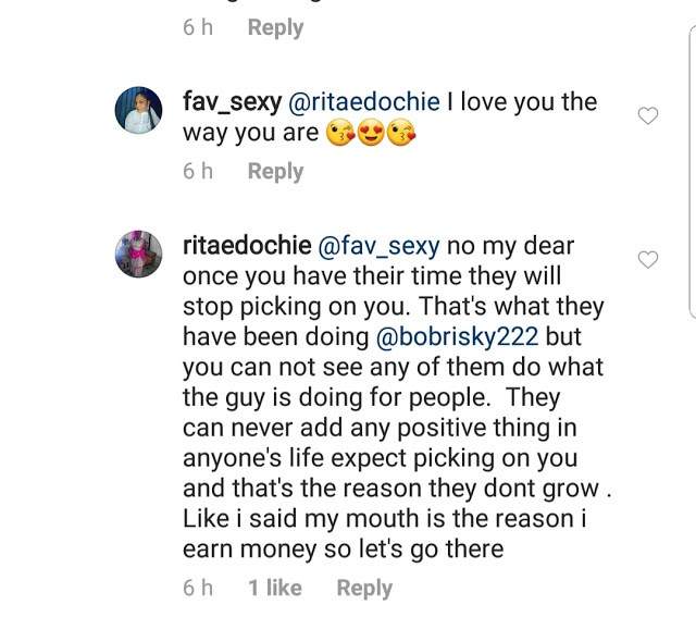 Rita Edochie fires back at fans for criticising her makeup
