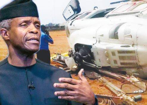 'If my helicopter crash was fatal, Kogi State government would have been In trouble' - VP Yemi Osinbajo