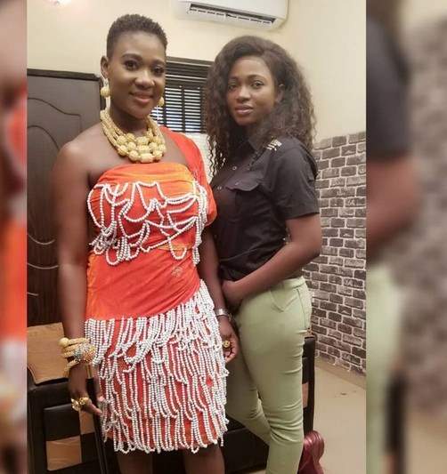 Mercy Johnson cuts her hair for upcoming movie role (photos)