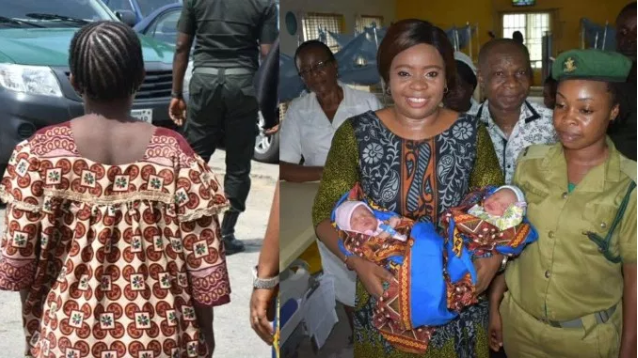 Prison inmate who gave birth to twins in Calabar reportedly dies