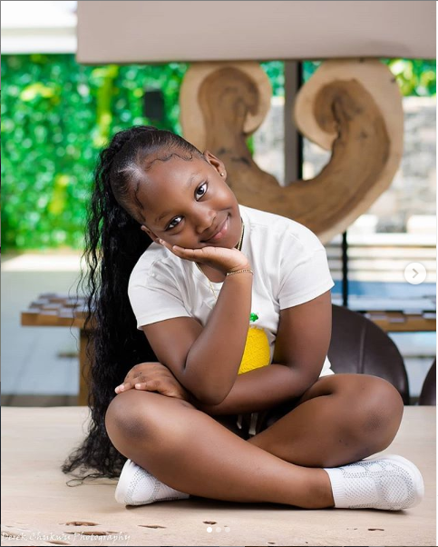 Timaya's first daughter, Emma celebrates her 7th birthday with gorgeous photos