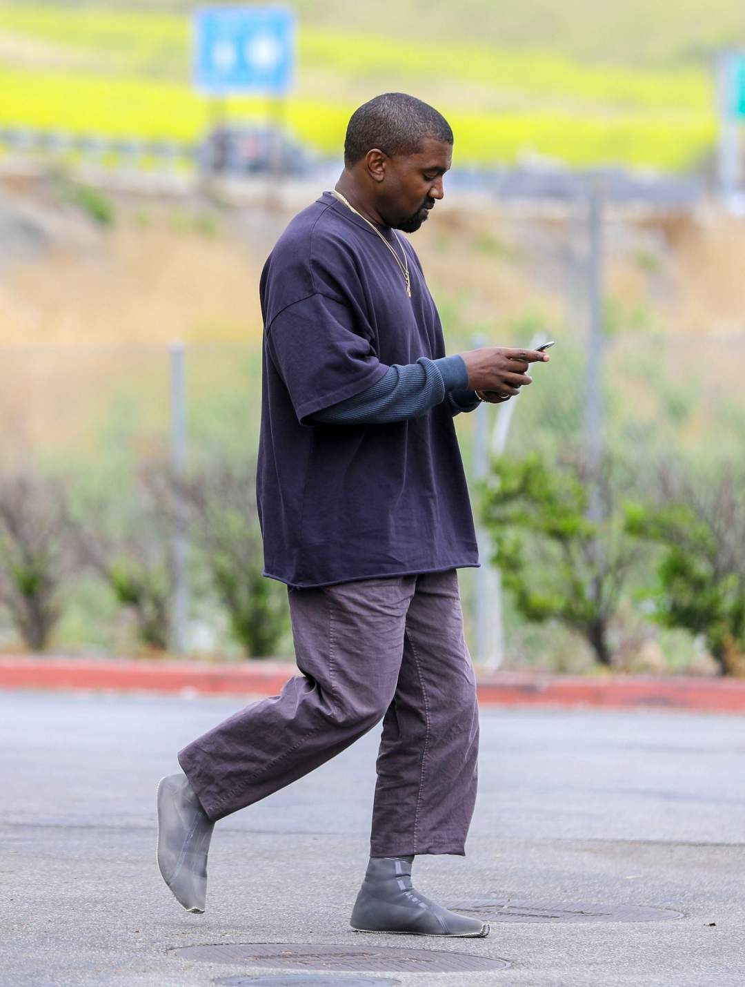 Kanye West's new Yeezy pointy Elf shoes that has got everyone talking (Photos)