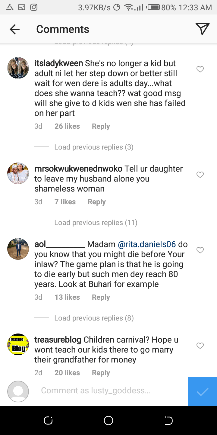 Regina Daniels' mother, Rita blasted on Instagram over daughter's marriage