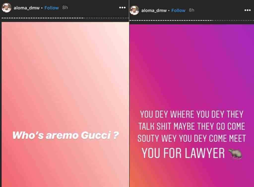 Davido's Camp slams Aremo Gucci for saying Davido is taking credit for Zlatan Ibile's release (Video+Screenshots)