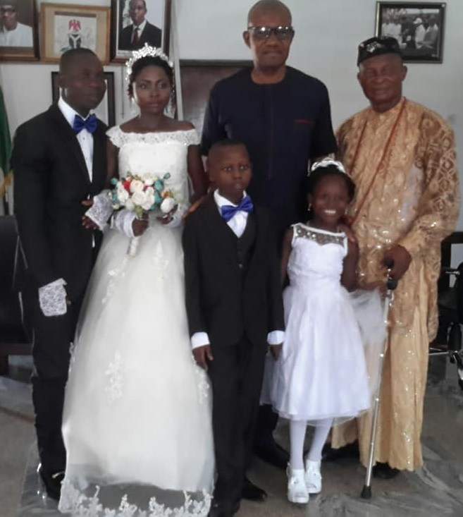 Success' parents finally get married (Photo)