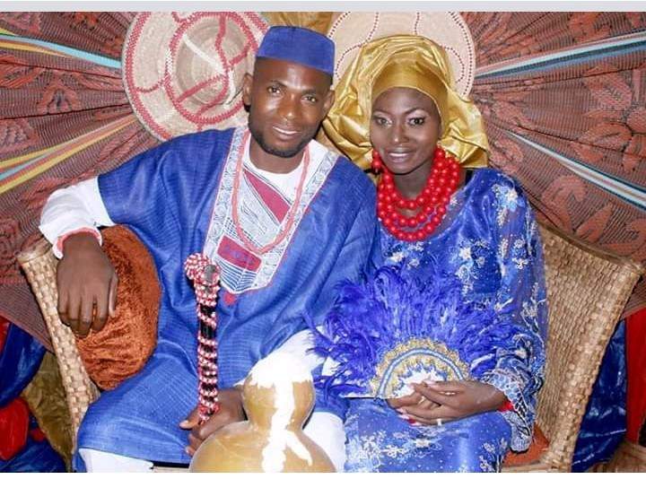 Excited bride mocked after she shared her traditional wedding photos online