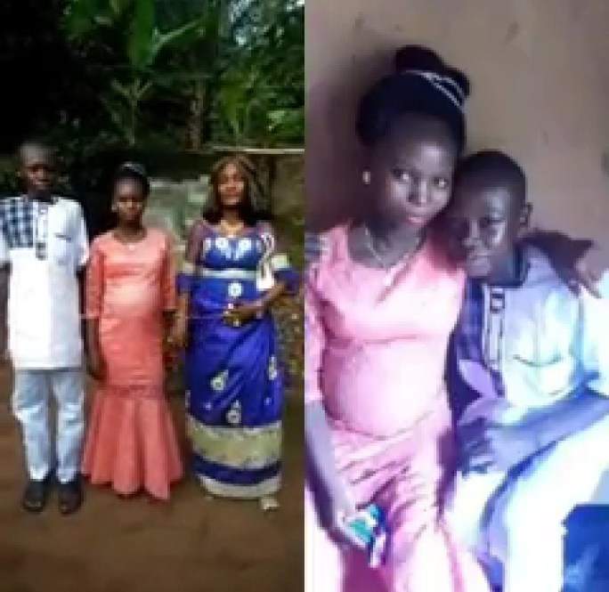 14-Year-Old Boy Forced To Marry His Older Girlfriend He Impregnated