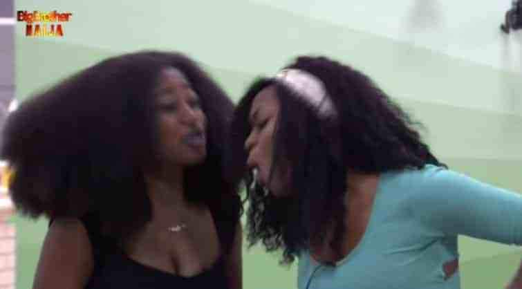 #BBNaija2019: Thelma and Esther fight over calling people with Down syndrome 'imbeciles' (video)