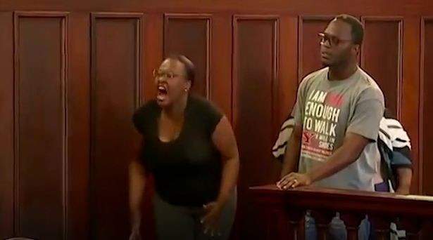 Brothers jailed after they attacked their mother's killer in dramatic court room brawl (Photos)