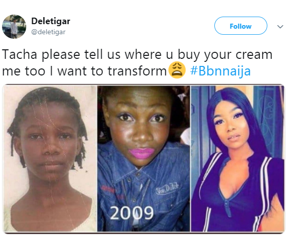 BBNaija 2019: Nigerians dig up old photos of housemate, Tacha