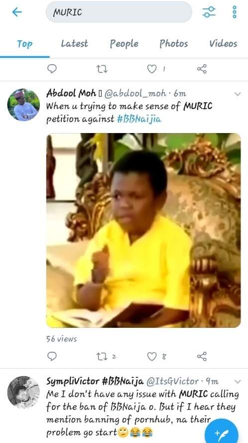 'If it was left to MURIC, we are going to sleep and wake up in sadness' - Nigerians react to MURIC's demand for #BBNaija ban