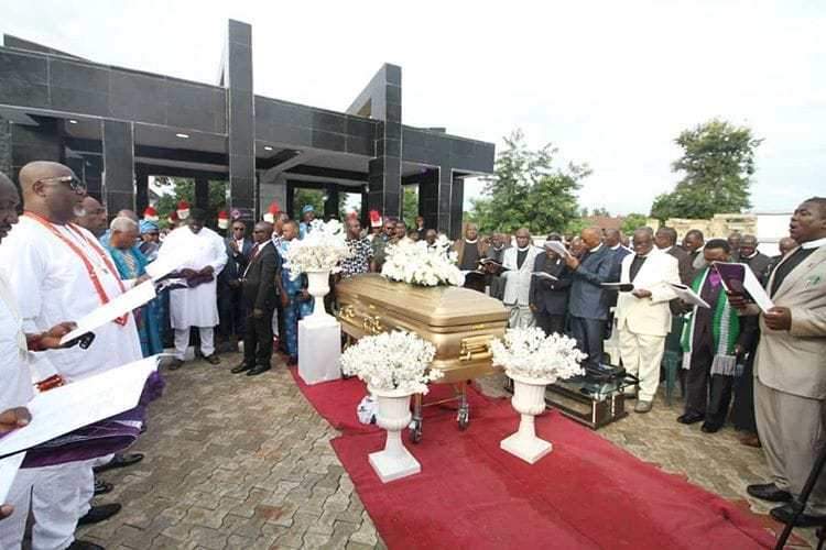 Senator Dino Melaye buries mother in grand style (Photos)