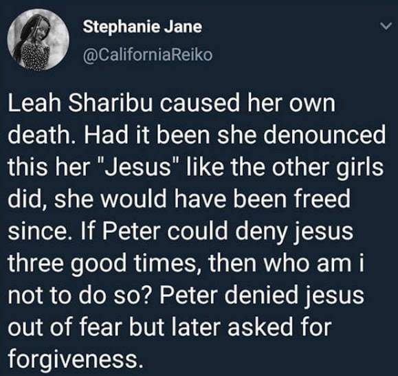 God abandoned Leah Sharibu, she should have denounced Jesus to save her life - Actor Yomi Black