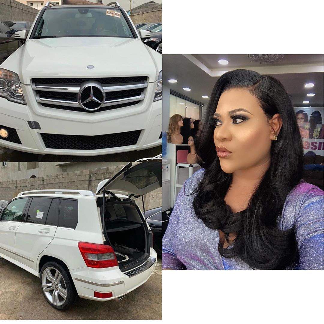 Actress Nkechi Blessing Acquires Another Brand New Mercedes Benz (photos)