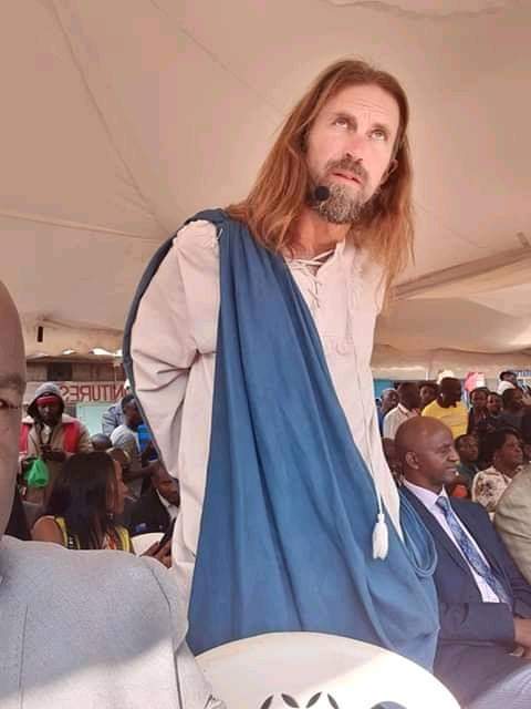 Kenyan Pastor Invites 'Jesus Christ' To Preach In His Church (photos/Video)