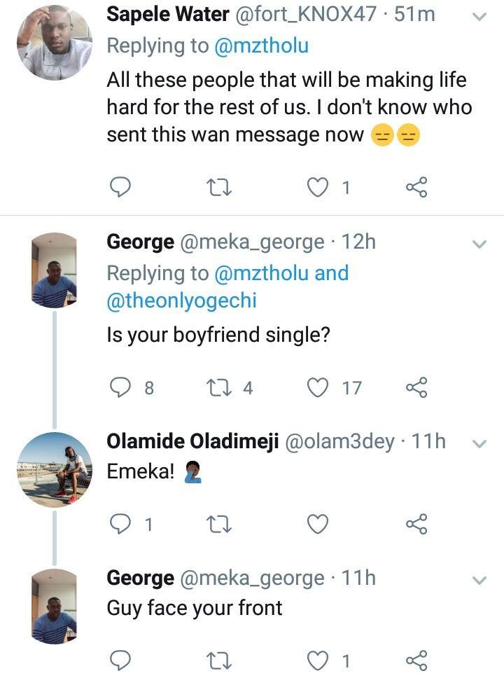 See hilarious reactions that followed after a Twitter user showed off he gifts her boyfriend sent to her office