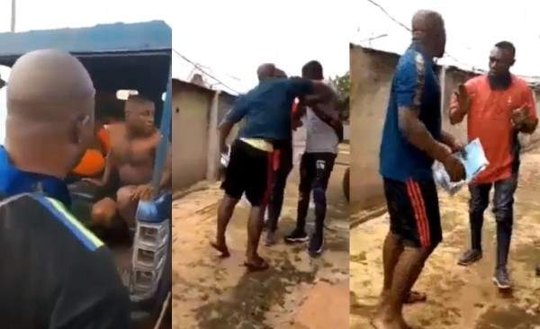 Police arrests man who assaulted EEDC staff over 'outrageous' electricity bill (Video)