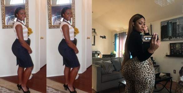 #10YearsChallenge: This lady's backside ten years after is jaw dropping (Photos)