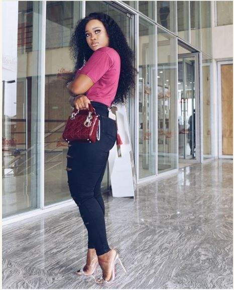 Cee-C Steps Out In Stylish Designer Outfit