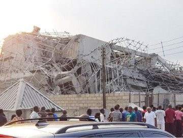 More photos: Three-storey building under construction collapses in Ibadan