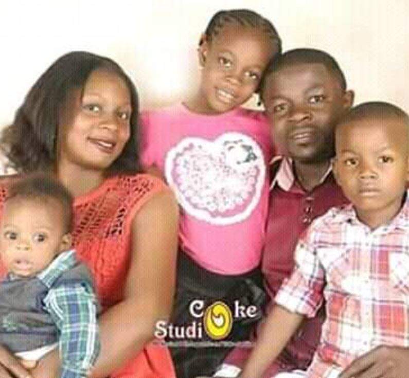 Man, his wife, and their three children who died in fire outbreak buried amidst tears