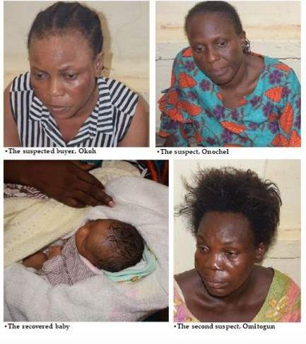 Nurses Arrested For Allegedly Selling Baby For N350,000 (Photos)