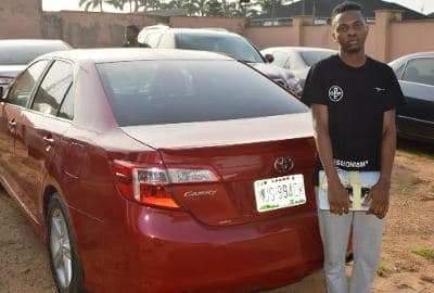 EFCC arrest six yahoo boys in Ibadan, recovers exotic cars